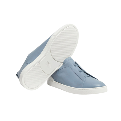 LIGHT BLUE TRIPLE STITCH™ SECONDSKIN SNEAKERS Light Blue