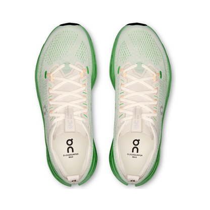 On Cloudsurfer max mens ivory honeydew