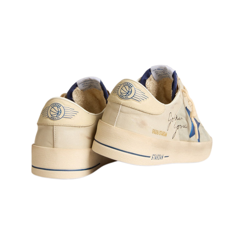 Golden Goose Stardan 'Ivory Blue Star'