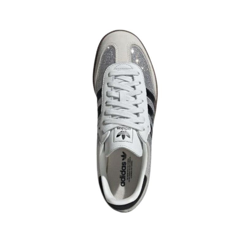 Adidas Samba OG Crystal white/Core white/Silver Metallic