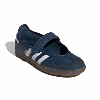 Adidas Samba Jane Shoes Crew Navy / Cloud White / Gold Metallic