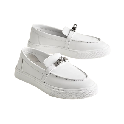 Hermes Game Slip on Sneaker - White