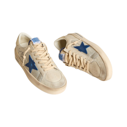 Golden Goose Stardan 'Ivory Blue Star'