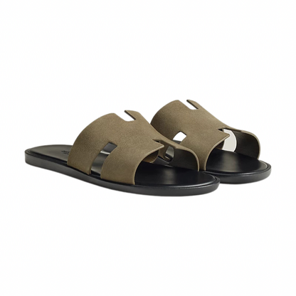 Haven Suede H Style Slip-On Olive
