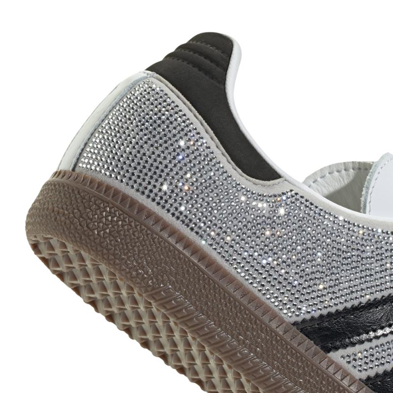Adidas Samba OG Crystal white/Core white/Silver Metallic
