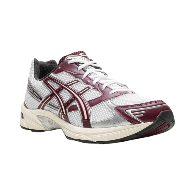 ASICS Gel-1130 White Maroon Banner