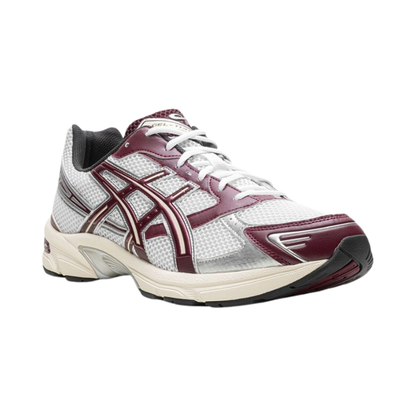 ASICS Gel-1130 White Maroon Banner