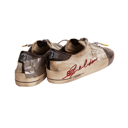 Golden Goose Giày  Stardan LAB ‘Beige Silver’