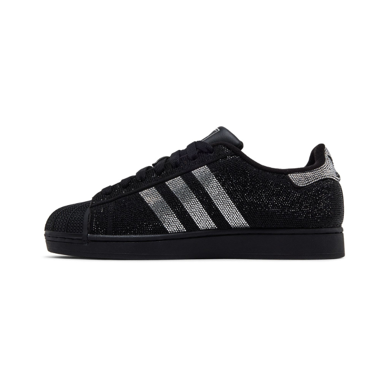 adidas Superstar 2 'Rhinestone Black Silver'