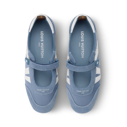 Louis Vuitton Sneakerina Mary Jane Azur