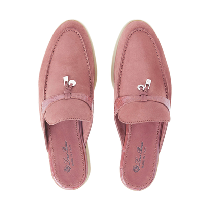 Loro Piana Charms Walk Babouche Loafer 'Noisette Rose' Limited edition