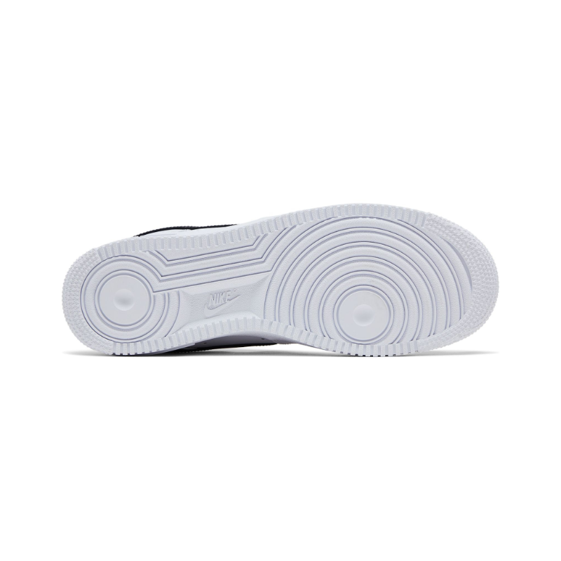 supreme x air force 1 low box logo white black