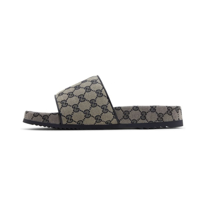 Gucci GG Slide Sandal 'Beige Blue Monogram'