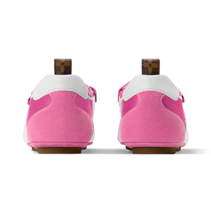 Louis Vuitton Sneakerina Mary Jane Rose