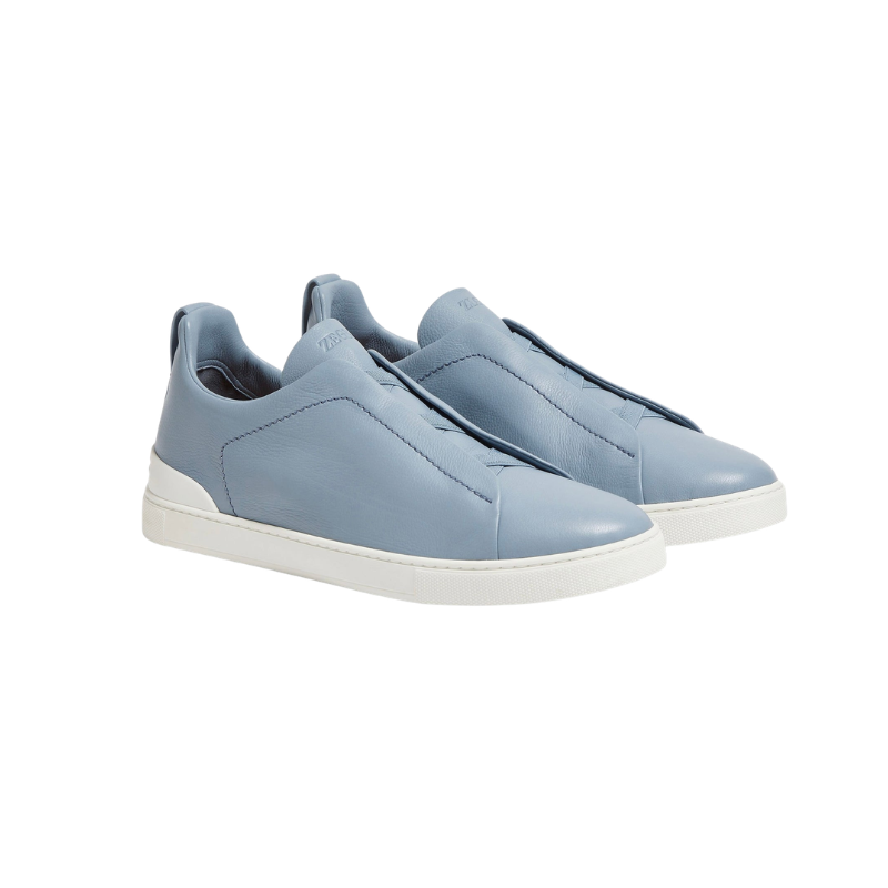 LIGHT BLUE TRIPLE STITCH™ SECONDSKIN SNEAKERS Light Blue