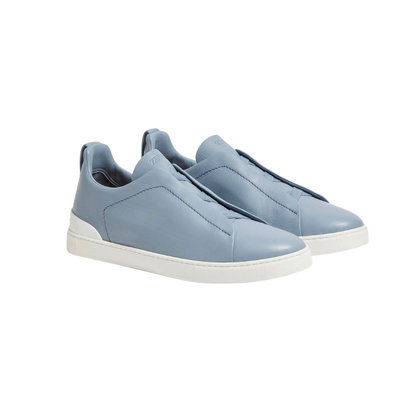 LIGHT BLUE TRIPLE STITCH™ SECONDSKIN SNEAKERS Light Blue