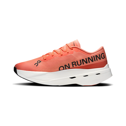 On Cloudboom Strike Orange white