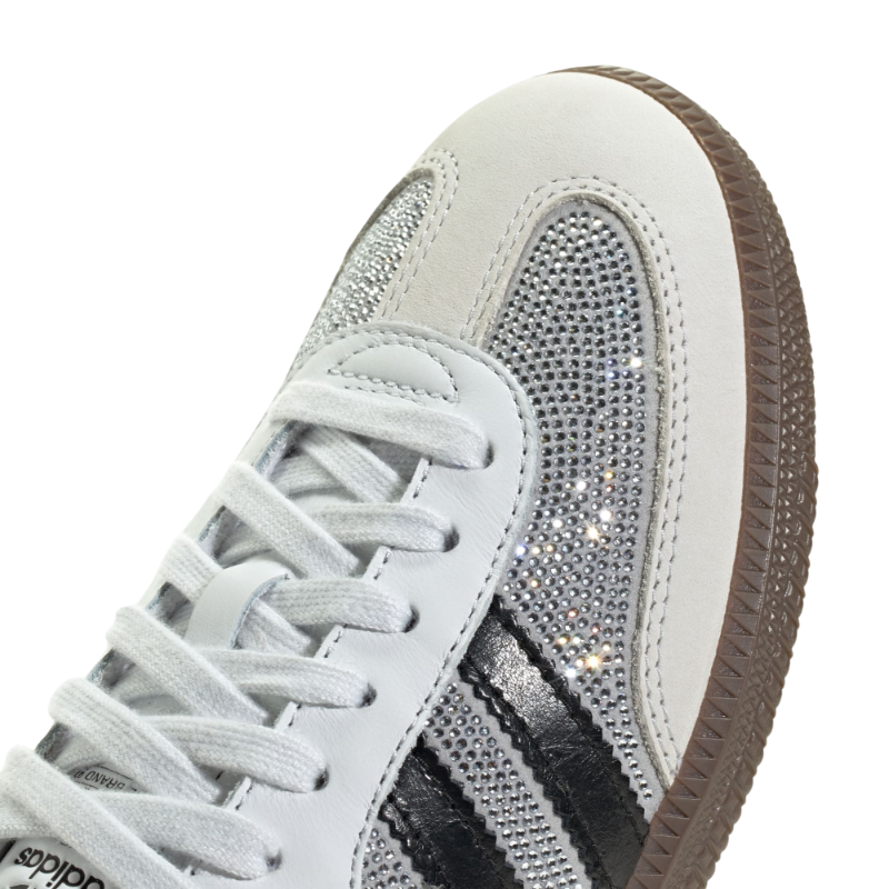 Adidas Samba OG Crystal white/Core white/Silver Metallic