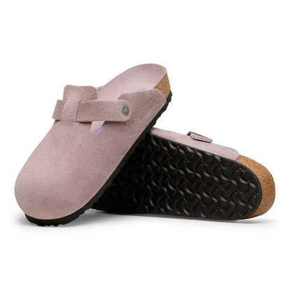 Birkenstock Boston Faded Purple Tonal FB