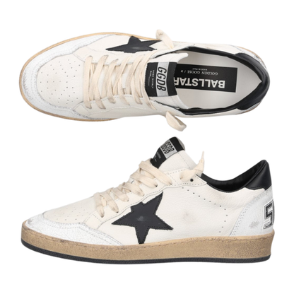 Golden Goose Ball Star Low-Top in Nappa Leather