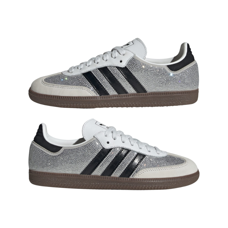 Adidas Samba OG Crystal white/Core white/Silver Metallic