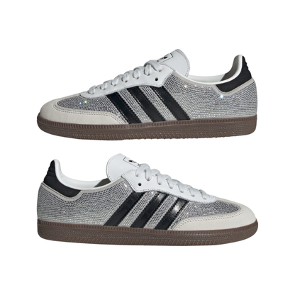 Adidas Samba OG Crystal white/Core white/Silver Metallic
