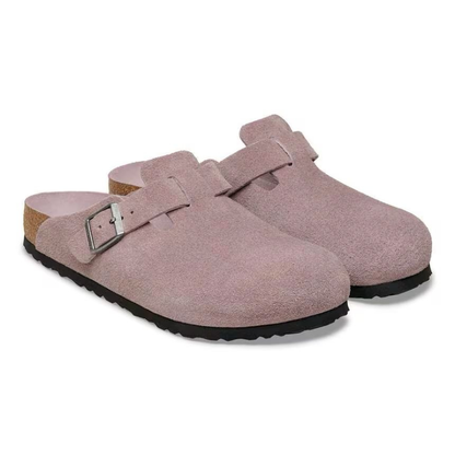 Birkenstock Boston Faded Purple Tonal FB