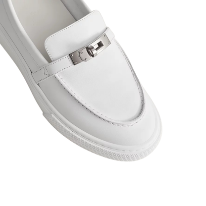 Hermes Game Slip on Sneaker - White