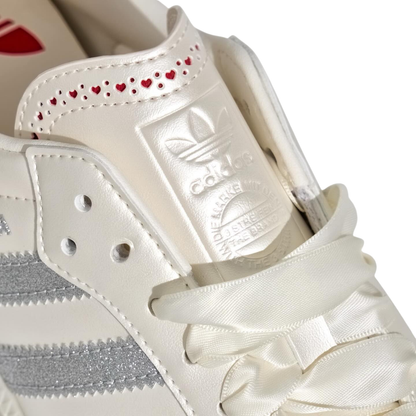 Adidas samba og chalk white silver metallic sneakers