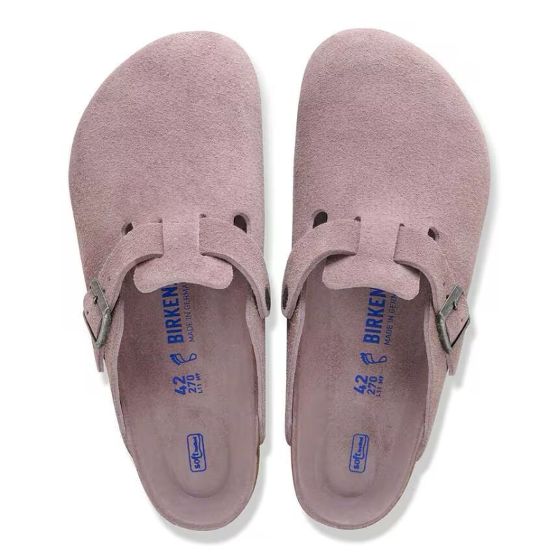 Birkenstock Boston Faded Purple Tonal FB