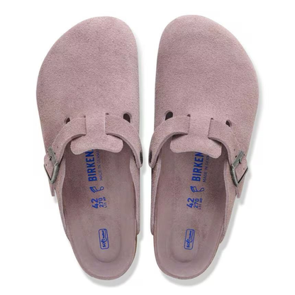 Birkenstock Boston Faded Purple Tonal FB