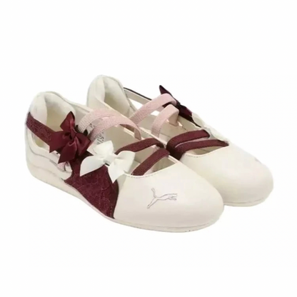 Puma Speedcat Ballet Lace Ribbon Beige