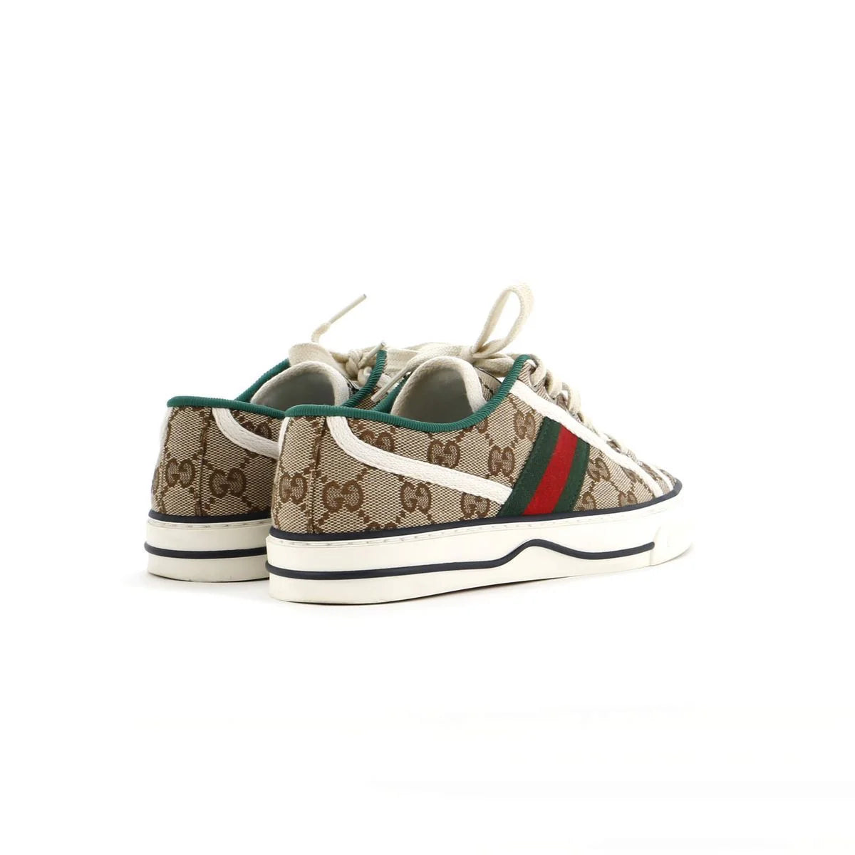 Gucci - Tennis 1977 GG Canvas Beige / Ebony Low Top Sneakers