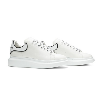 Alexander McQueen Oversized Sneaker 'New Tech Calf - White Black