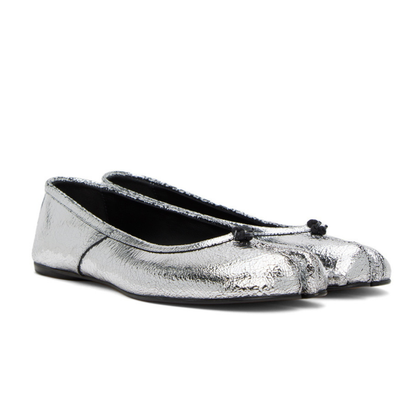 Maison Margiela Tabi Ballerina Cream Sliver