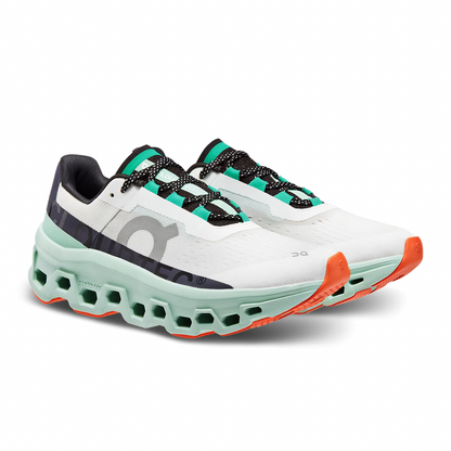 On Running Cloudmonster Undyed/White/Creek